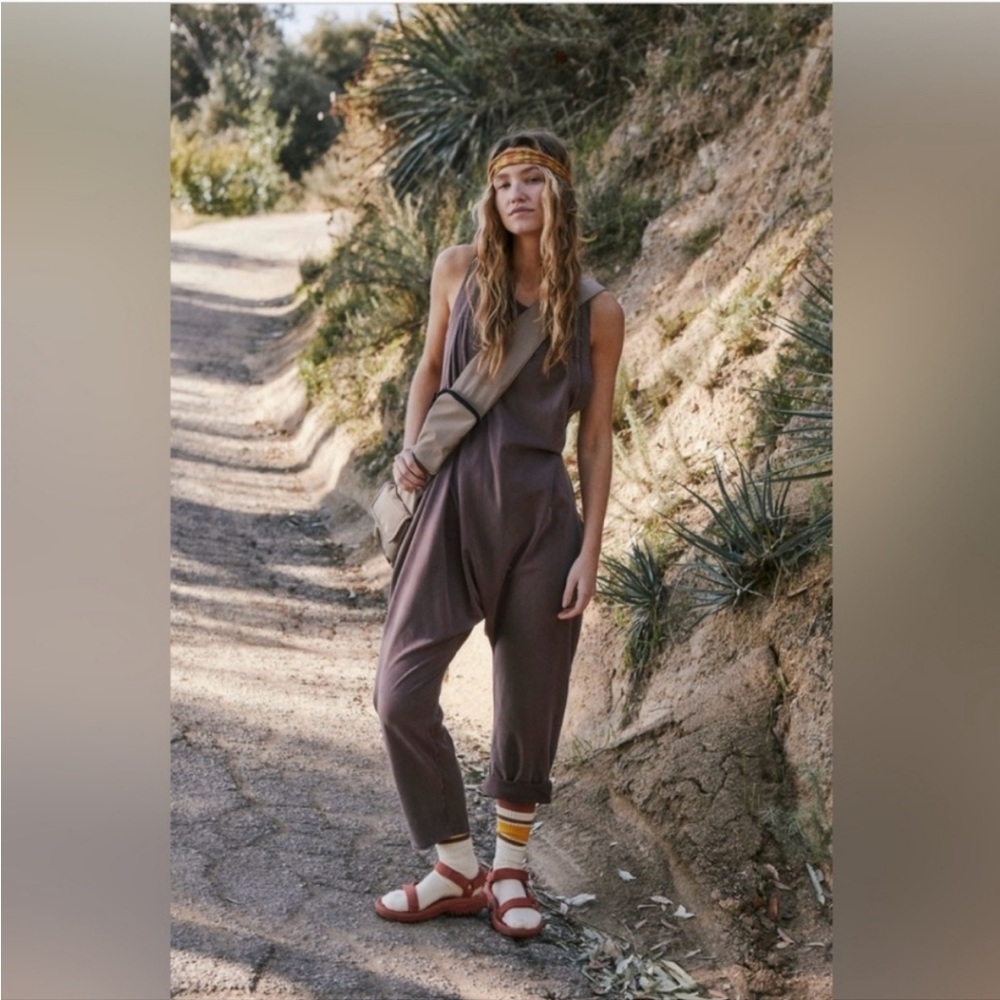 FP Movement Hot Shot Twisted Back Onesie Free People